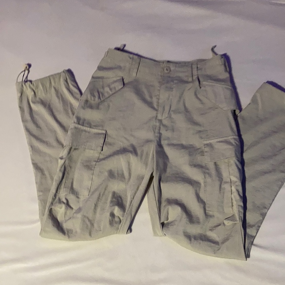 Khaki cargo pants